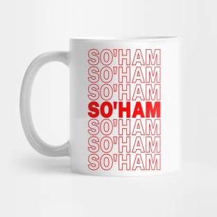 So'Ham Soham Meditation Mantra Funny Hindu Yoga Meme Hindi Thank You Mug